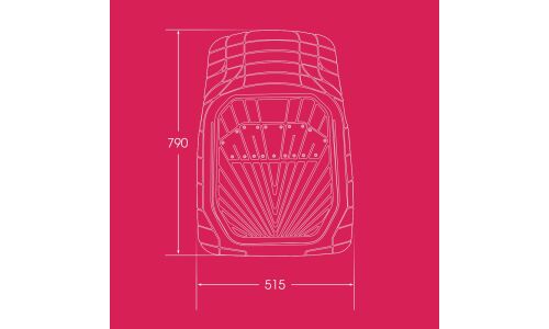 Коврики универсальные CARFORT ROVERS 1 для переднего ряда, черный цвет, ванночка, 2шт