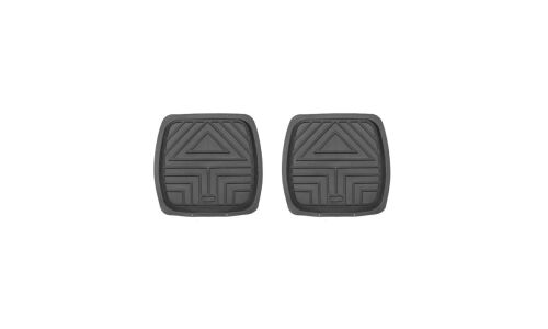 Коврики универсальные CARFORT ROVERS 2 для заднего ряда, черный цвет, ванночка, 2шт