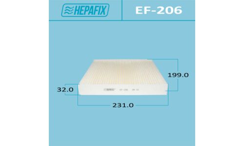 Фильтр салонный Hepafix, арт. EF-206