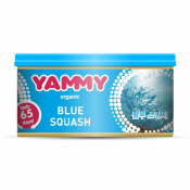 Ароматизатор на торпедо Yammy Blue Squash (Свежесть), с растительным наполнителем, баночка 42г, арт. D017 Ароматизатор на торпедо Yammy Blue Squash (Свежесть), с растительным наполнителем, баночка 42г, арт. D017