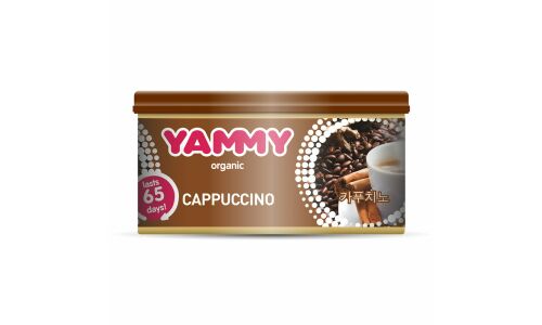 Ароматизатор на торпедо Yammy Coffee (Кофе), с растительным наполнителем, баночка 42г, арт. D022