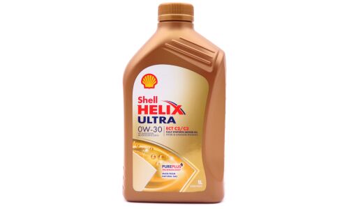 Масло моторное Shell Helix Ultra ECT 0w30, синтетическое, API SN, ACEA C2/C3, универсальное, 1л, арт. 550046358