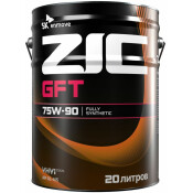 Масло трансмиссионное ZIC GFT 75w90, синтетическое, API GL-4/GL-5/MT-1, для МКПП и мостов, 20л, арт. 192629 Масло трансмиссионное ZIC GFT 75w90, синтетическое, API GL-4/GL-5/MT-1, для МКПП и мостов, 20л, арт. 192629