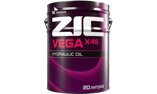 Масло гидравлическое ZIC Vega X 46, синтетическое, 20л, арт. 192637