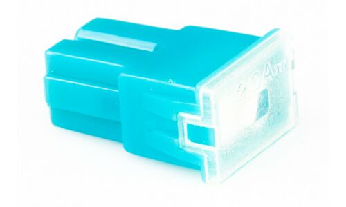 Предохранитель автомобильный Masuma, кассетный, мама (PAL FJ11), голубой, 20А, комплект 12 шт, арт. FS-012