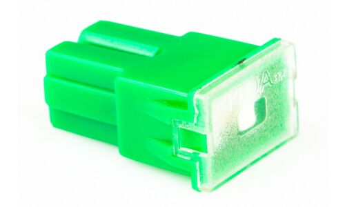 Предохранитель автомобильный Masuma, кассетный, мама (PAL FJ11), салатовый, 140А, комплект 12 шт, арт. FS-022