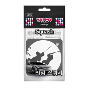 Ароматизатор подвесной Yammy «Квадрат» Squash (Свежесть), картон с пропиткой, арт. J015 Ароматизатор подвесной Yammy «Квадрат» Squash (Свежесть), картон с пропиткой, арт. J015