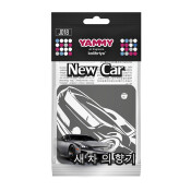 Ароматизатор подвесной Yammy «Квадрат» New Car (Новая машина), картон с пропиткой, арт. J018 Ароматизатор подвесной Yammy «Квадрат» New Car (Новая машина), картон с пропиткой, арт. J018
