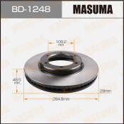 Тормозной диск Masuma передний, арт. BD-1248 Тормозной диск Masuma передний, арт. BD-1248