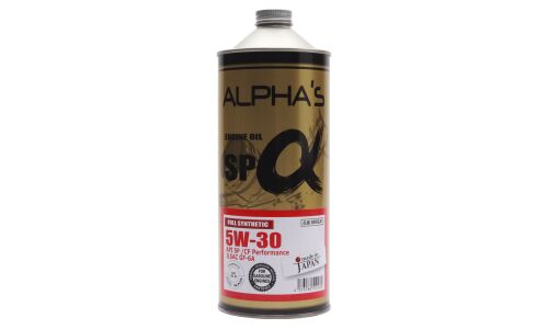 Масло моторное ALPHA'S 5w30 синтетическое, API SP/CF, ILSAC GF-6A, универсальное, 1л, арт. 809241