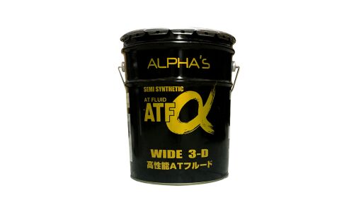 Масло трансмиссионное ALPHA'S ATF Wide 3-D, полусинтетическое, универсальное, для АКПП, 20л, арт. 792446