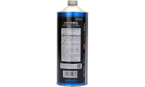 Масло трансмиссионное ALPHA'S CVTF синтетическое, универсальное, 1л, арт. 792541