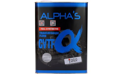Масло трансмиссионное ALPHA'S CVTF синтетическое, универсальное, 4л, арт. 792544