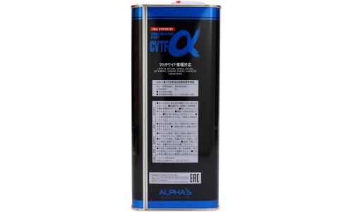 Масло трансмиссионное ALPHA'S CVTF синтетическое, универсальное, 4л, арт. 792544