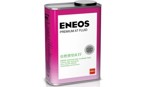 Масло трансмиссионное Eneos Premium AT Fluid, синтетическое, универсальное, для АКПП, 1л, арт. 8809478942018