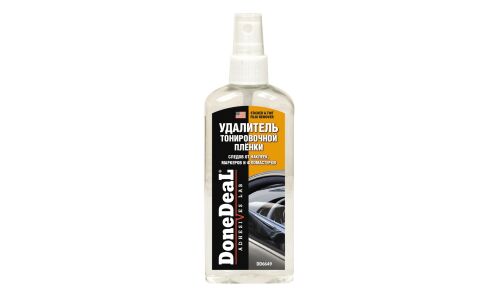 Очиститель стёкол DoneDeal Sticker & Tint Film Remover, от тонировочной пленки и следов маркеров, флакон-спрей 150мл, арт. DD6649