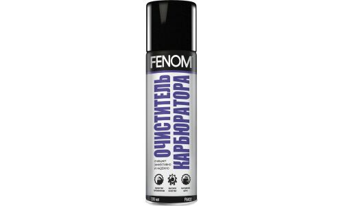 Очиститель карбюратора Fenom, для бензиновых двигателей, аэрозоль 355мл, арт. FN402