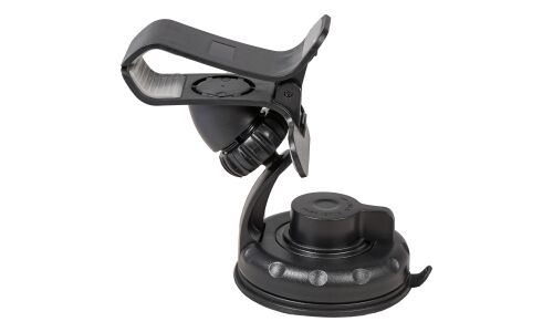 Держатель для телефона Airline, на присоске, поворотный, чёрный, арт. AMS-U-02