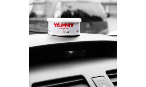 Ароматизатор на торпедо Yammy Tokyo (Токио), меловой, баночка, арт. CS103