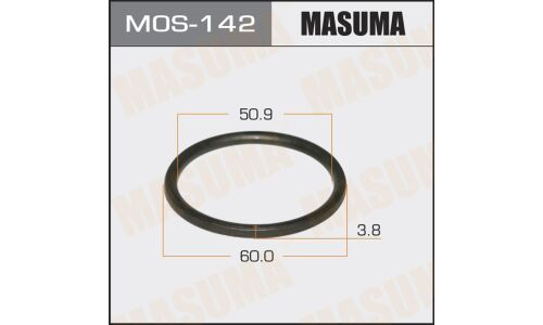 Кольцо уплотнительное выхлопной трубы Masuma, 51x60.5x4.2мм, металлическое, арт. MOS-142