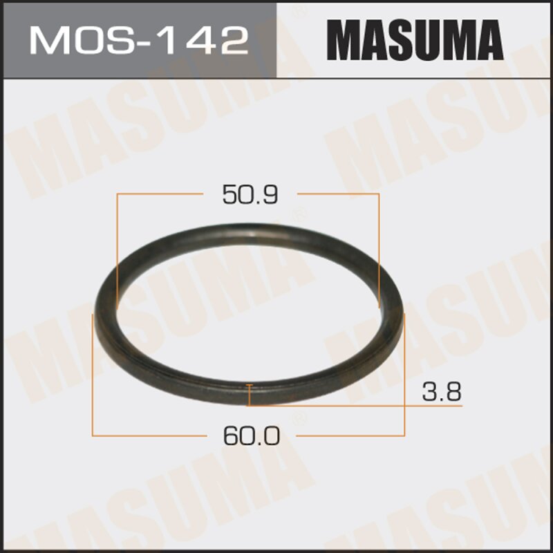 

Кольцо глушителя MASUMA металлическое 51 x 60.5 x 4.2
