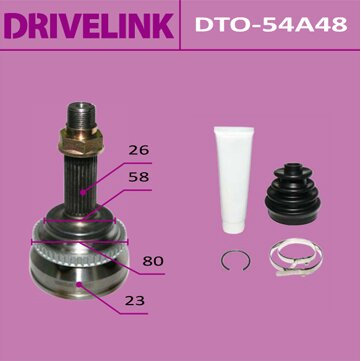 

ШРУС DRIVELINK 23x58x26х48 (1/10