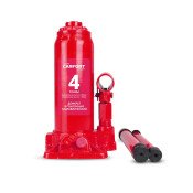 Домкрат гидравлический бутылочный Carfort, 4000кг, подъем 195-380мм, сумка Домкрат гидравлический бутылочный Carfort, 4000кг, подъем 195-380мм, сумка