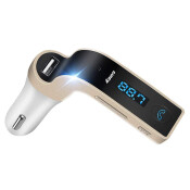 FM-трансмиттер (модулятор) Bluetooth Car Charger, 12/24В, USB / microSD / AUX, Bluetooth, 87.5–108Мгц, поддержка MP3 / WAV / WMA / FLV, арт. CARG7 FM-трансмиттер (модулятор) Bluetooth Car Charger, 12/24В, USB / microSD / AUX, Bluetooth, 87.5–108Мгц, поддержка MP3 / WAV / WMA / FLV, арт. CARG7