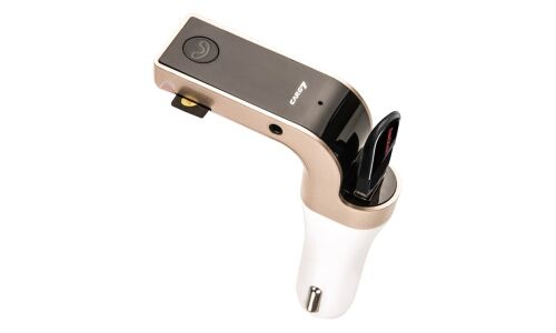 FM-трансмиттер (модулятор) Bluetooth Car Charger, 12/24В, USB / microSD / AUX, Bluetooth, 87.5–108Мгц, поддержка MP3 / WAV / WMA / FLV, арт. CARG7