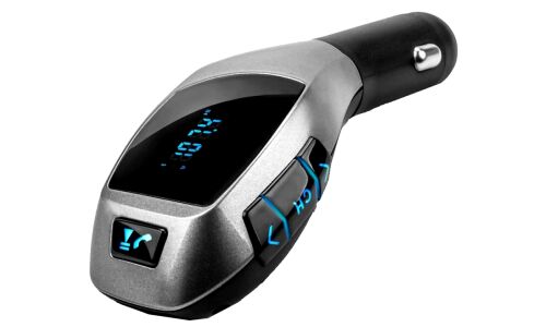 FM-трансмиттер (модулятор) Wareless Car Kit, 12/24В, USB / microSD, Bluetooth, 87.5–108Мгц, поддержка MP3 / WMA, арт. X5