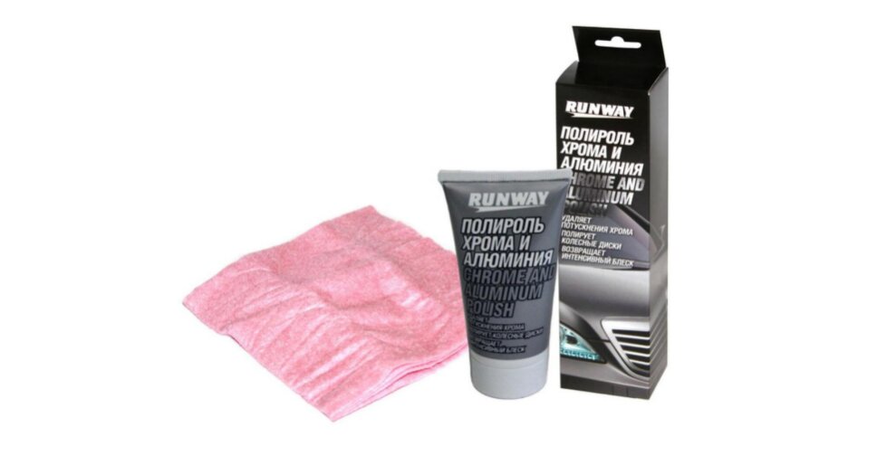 Очистительполироль Runway Chrome & Aluminum Polish, для хрома и