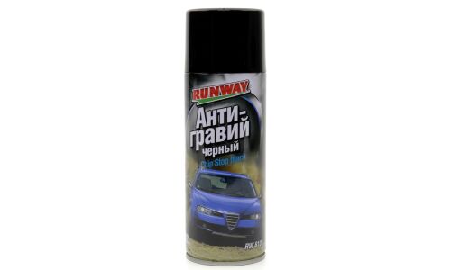 Антигравий Runway Chip Stop, чёрный, аэрозоль 450мл, арт. RW6101