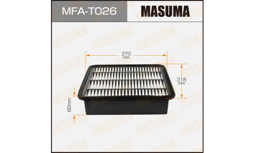 Фильтр воздушный Masuma, арт. MFA-T026