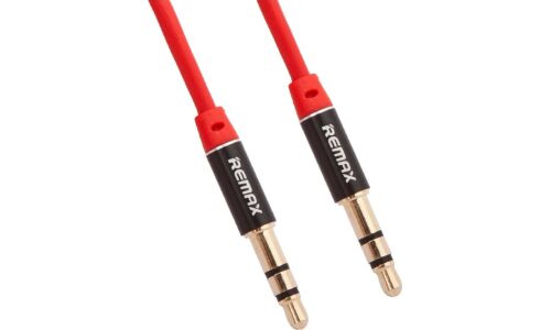 Аудиокабель AUX ReMax, для подключения к автомагнитоле, mini jack 3.5 (M) – mini jack 3.5 (M), длина 1м, арт. RL-L100