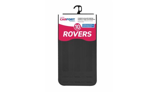 Коврик универсальный CARFORT ROVERS 10 для заднего ряда, черный цвет, размер 1450х375мм, 1шт