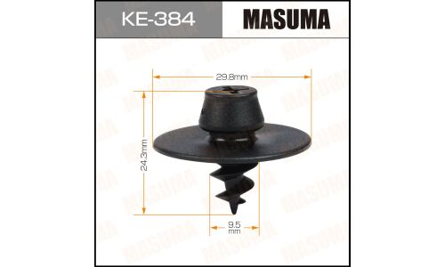 Клипса крепёжная обшивки салона Masuma, для Volkswagen, арт. KE-384