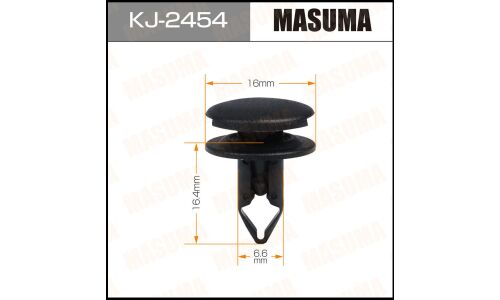 Клипса крепёжная деталей салона Masuma, для Honda, арт. KJ-2454