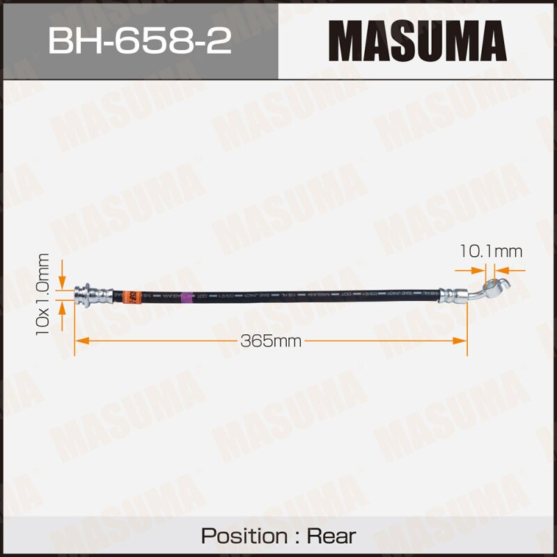 

Шланг тормозной MASUMA Sz- /rear/ GRAND VITARA 2008- LH
