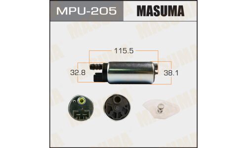 Насос топливный (бензонасос) Masuma, с фильтром, для Nissan Murano / Pathfinder, арт. MPU-205