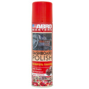 Полироль салона ABRO Masters Dashboard Polish, для пластика, винила и резины, с ароматом вишни, аэрозоль 220мл, арт. DP-633-CH Полироль салона ABRO Masters Dashboard Polish, для пластика, винила и резины, с ароматом вишни, аэрозоль 220мл, арт. DP-633-CH