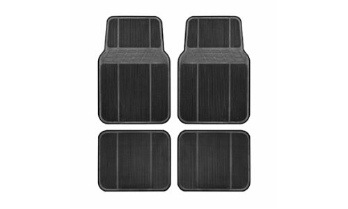 Коврики универсальные CARFORT MOTORED 1 для переднего и заднего ряда, черный цвет, 4шт