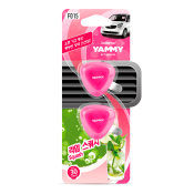 Ароматизатор в дефлектор Yammy Squash (Свежесть), жидкий, клипса, арт. F015 Ароматизатор в дефлектор Yammy Squash (Свежесть), жидкий, клипса, арт. F015