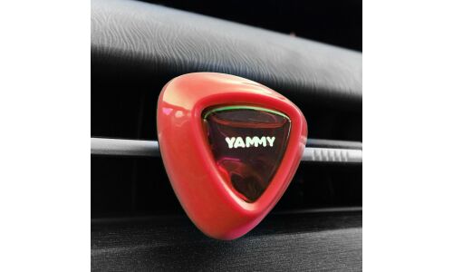 Ароматизатор в дефлектор Yammy Fresh Berries (Свежие ягоды), жидкий, клипса, арт. F019