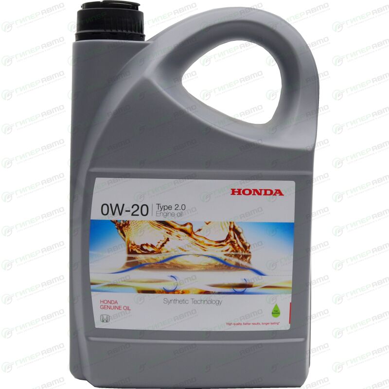 Масло моторное Honda 0w20 синтетическое, SN/GF-5, для бензинового ...