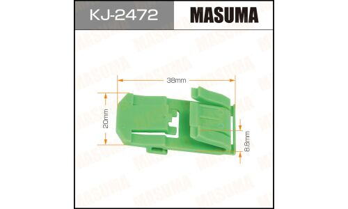 Клипса крепёжная молдинга дверей Masuma, для Honda, арт. KJ-2472