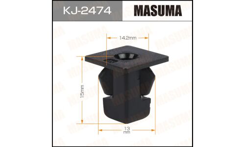 Клипса крепежная MASUMA KJ-2474 (OEM 90682-SDA-A01)