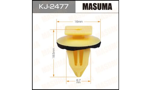 Клипса крепёжная накладок дверей Masuma, для Lexus, Toyota, арт. KJ-2477