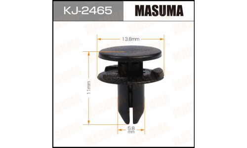 Клипса крепёжная дефлектора воздухозаборника салона Masuma, для Infiniti, Nissan, арт. KJ-2465