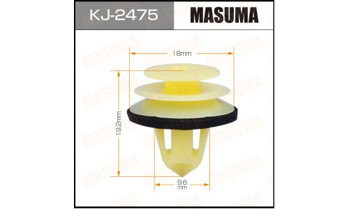 Клипса крепёжная обшивки двери Masuma, для Honda, арт. KJ-2475