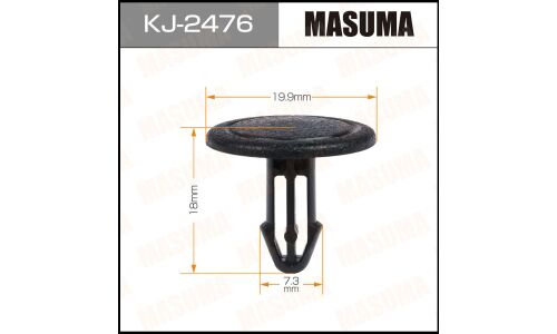 Клипса крепёжная бачка омывателя Masuma, для Honda, арт. KJ-2476